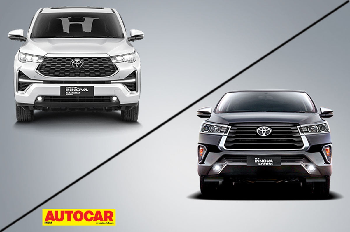 Toyota Innova Hycross Vs Innova Crysta New Vs Old